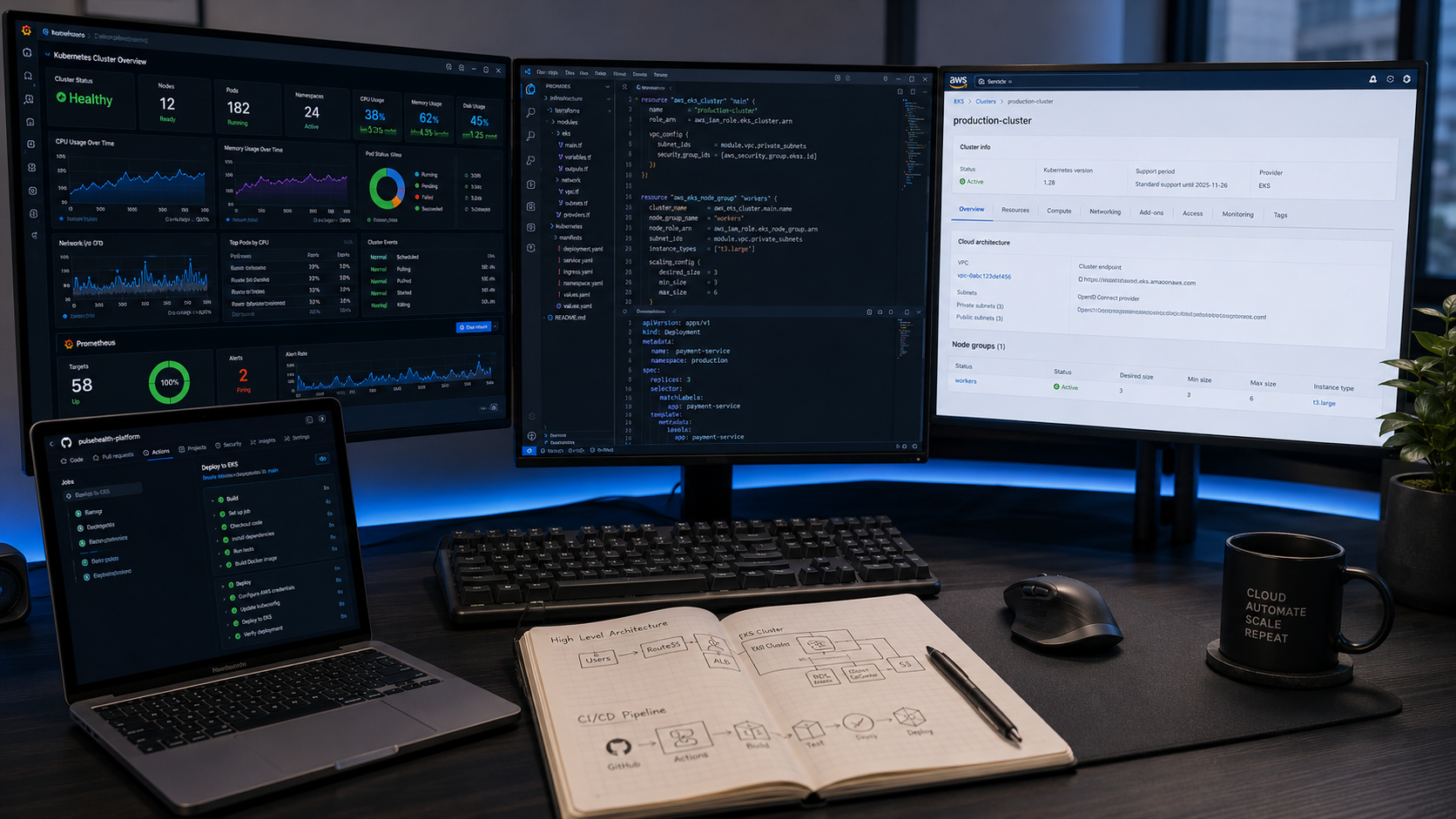 Kamal's workspace